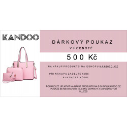 Dárkový poukaz v hodnotě 500 Kč