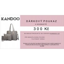 Dárkový poukaz v hodnotě 300 Kč